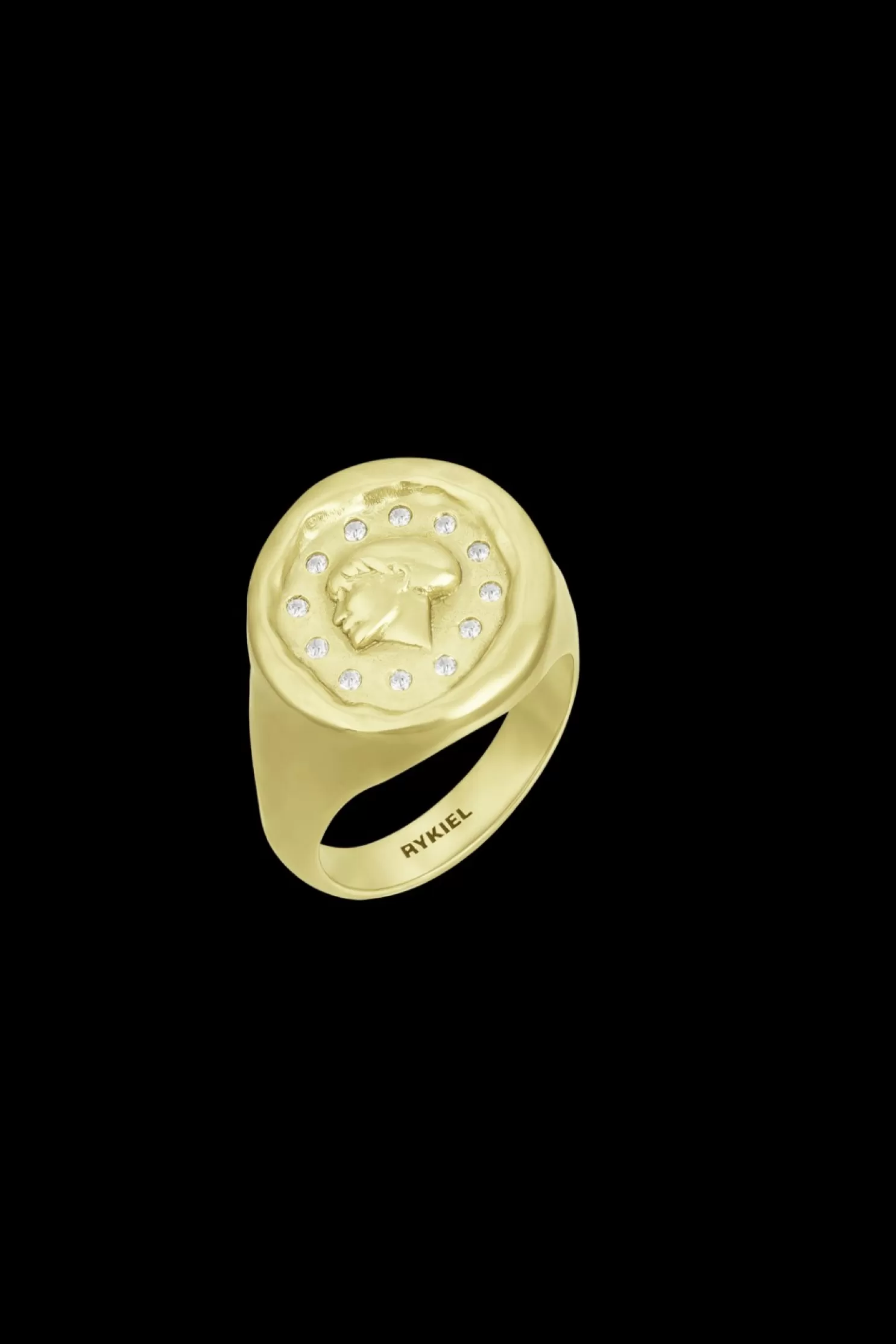 Outlet Sonia Rykiel Bague Golden Medals Madame Rykiel Gold / Jaune