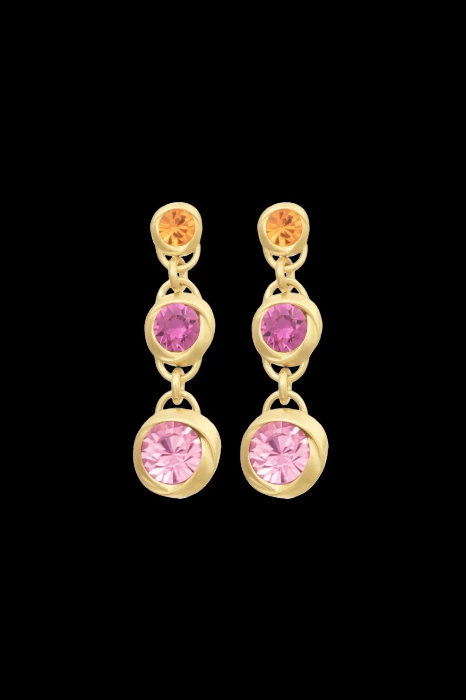 Clearance Sonia Rykiel Boucles D'Oreilles Vintage Ribbon Gold / Jaune