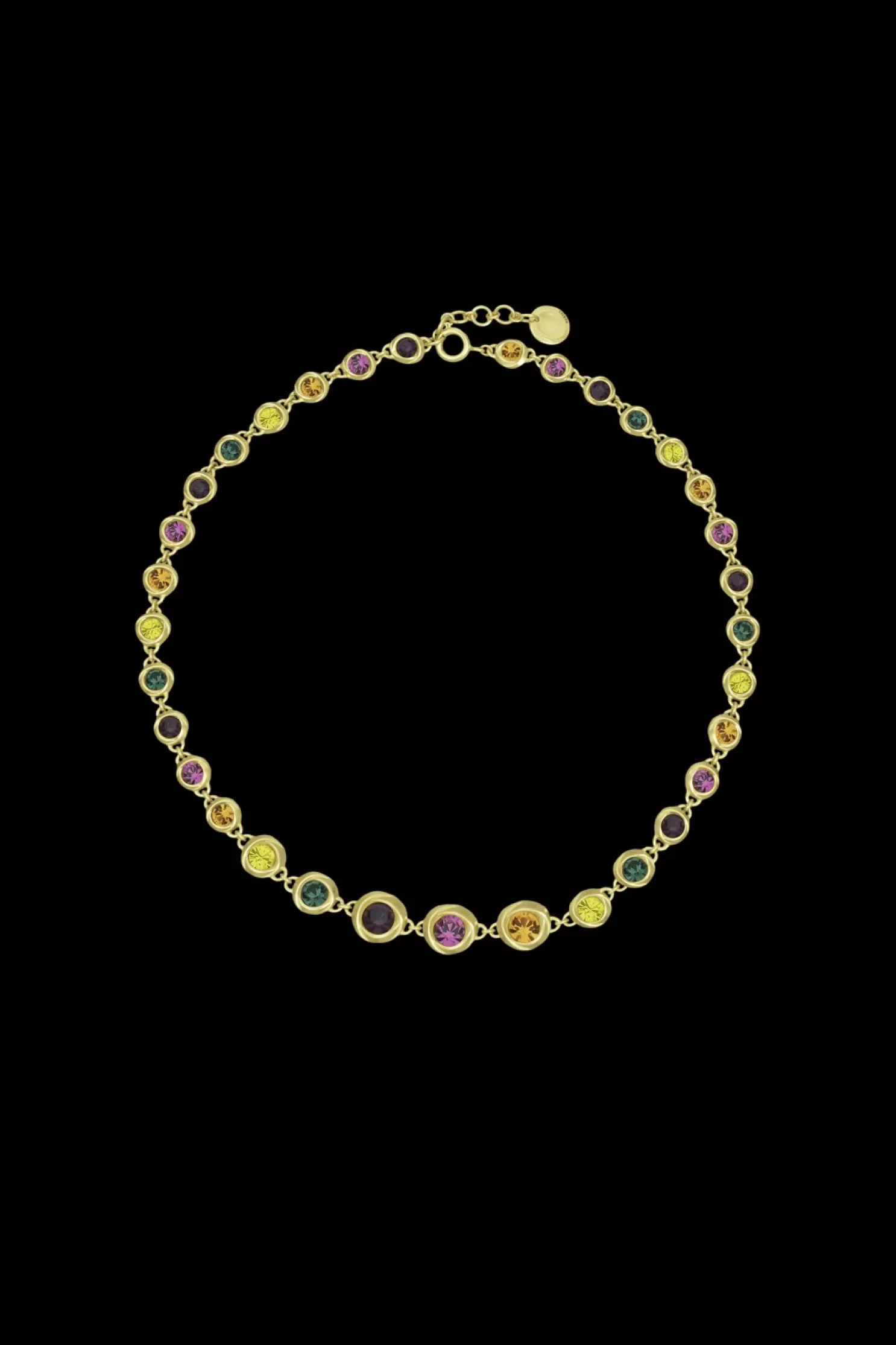 Hot Sonia Rykiel Collier Vintage Ribbon Pop Gold / Jaune