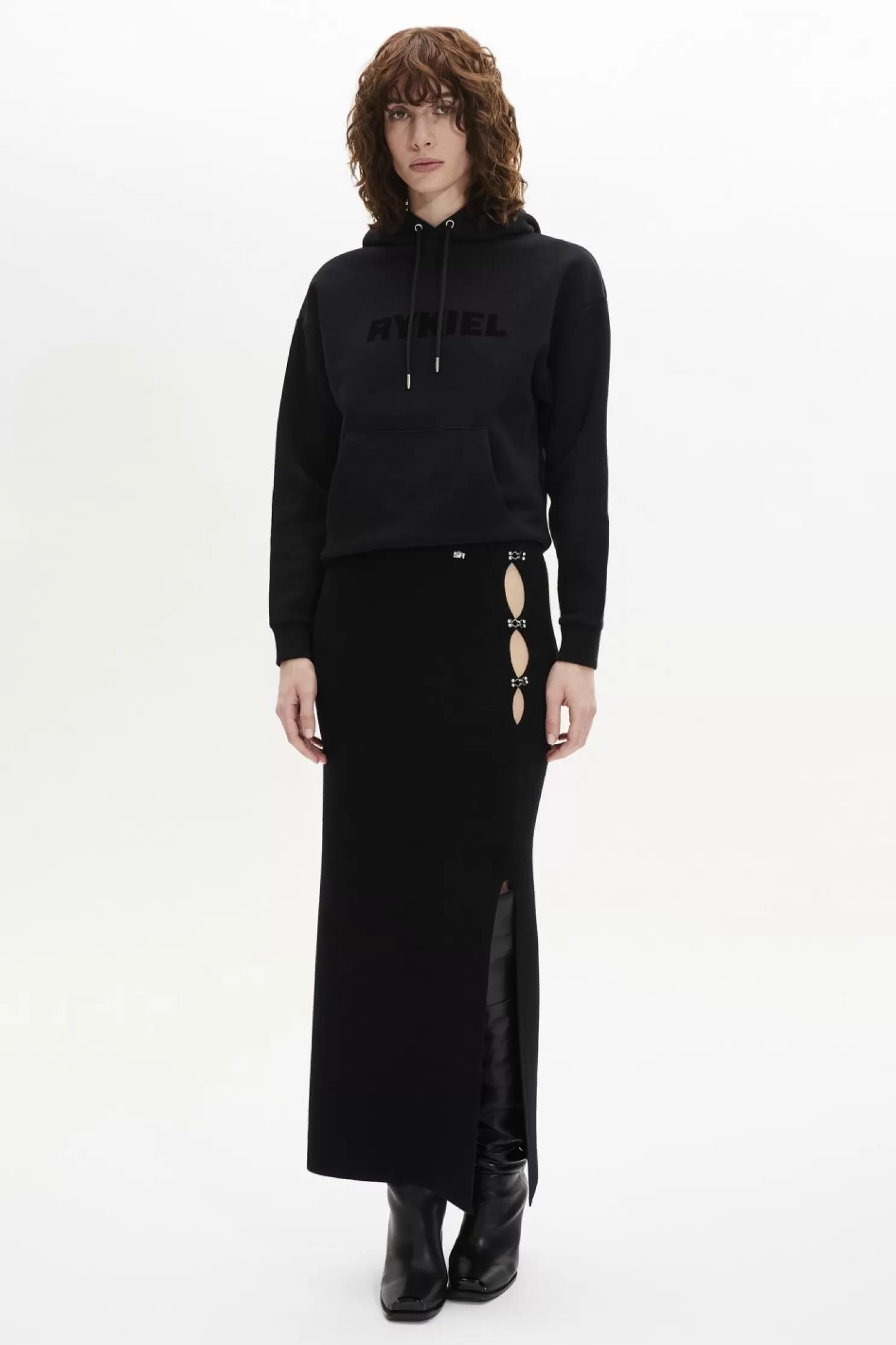 Fashion Sonia Rykiel Jupe En Viscose Noir / Noir