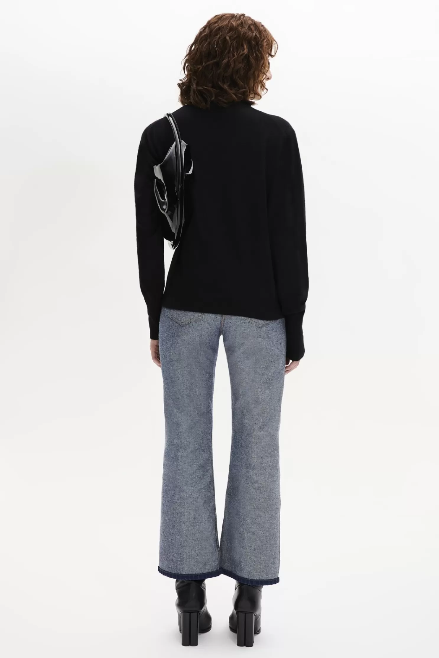 Online Sonia Rykiel Pull Col Roule A Manches Longues Noir / Noir