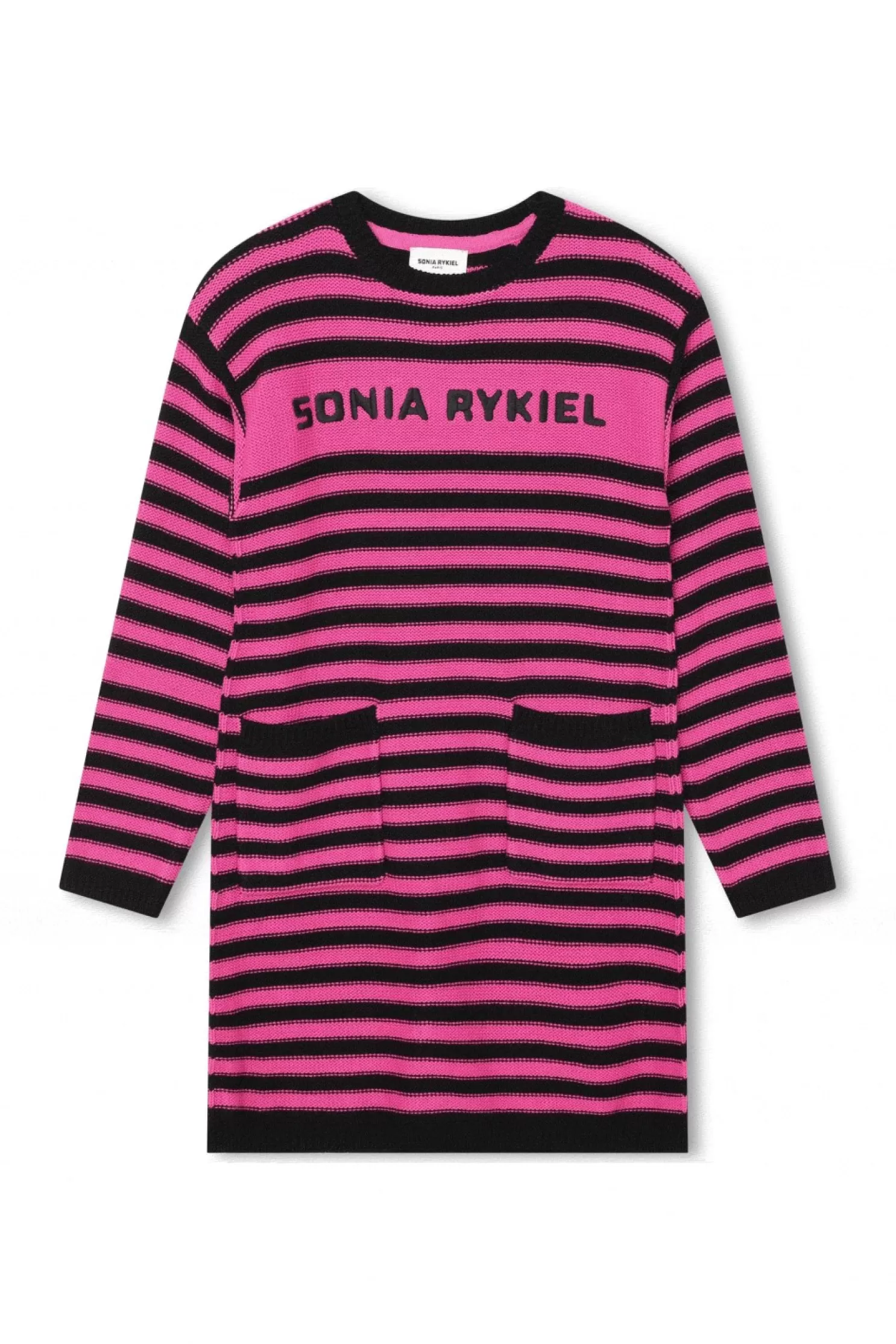 Cheap Sonia Rykiel Robe Rayee Bicolore Fuchsia / Violet