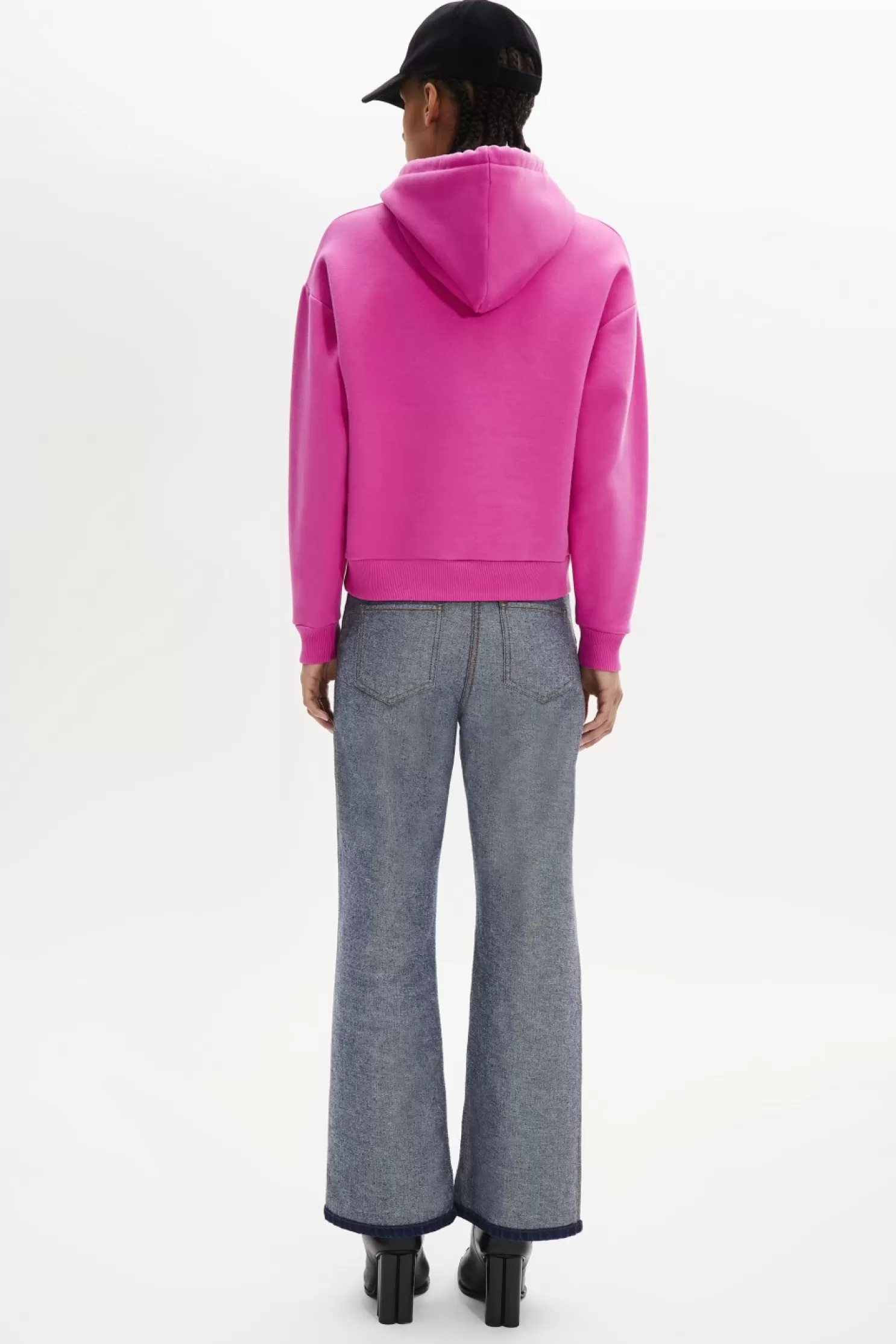 Cheap Sonia Rykiel Sweat A Capuche A Manches Longues Rose / Rose