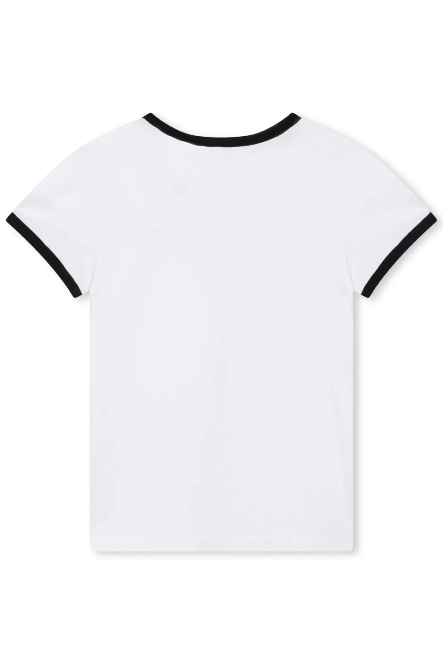 Clearance Sonia Rykiel T-Shirt Encolure Ronde Logo Blanc / Blanc