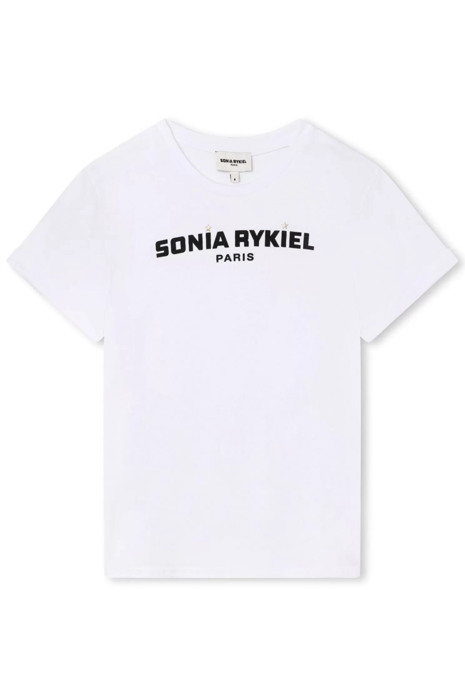 Fashion Sonia Rykiel T-Shirt Logo Blanc / Blanc